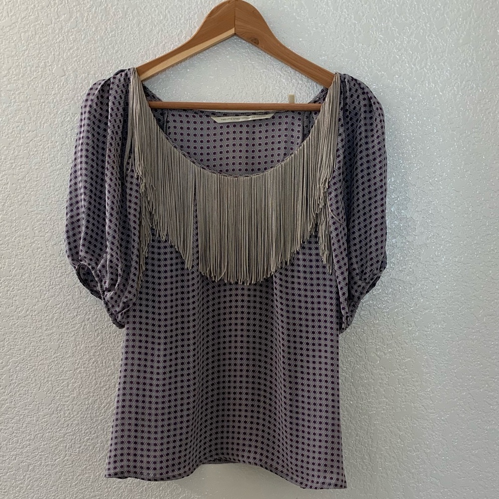 Twelfth Street by Cynthia Vincent Fringe Top